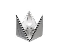 ALESSI ago01 Roost huevera de Aluminio Espejo Pulido, Plata, 4,5 x 4,5 x 4,5 cm