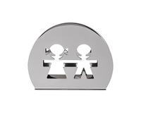 Alessi AKK51 Girotondo - Servilletero con diseño de muñecos de papel