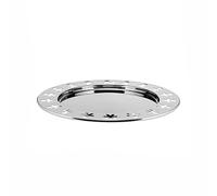 Alessi AKKGT - Bandeja de acero inoxidable brillante 18/10, diseño de muñeco