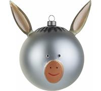 Alessi Asinello Adorno de Navidad, Multicolor, 9.00x9.00x13.50 cm