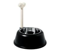 Lupita Comedero Perros A/Inox 18/10 Negro ALESSI AMMI02 B