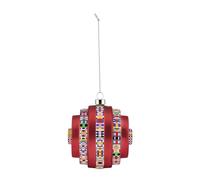 Alessi Arch ESA06 6 - Decoración para Árbol de Navidad de Design, en Vidrio Soplado Decorado a Mano