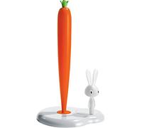 Alessi Bunny & Carrot Portarrollos de Cocina, Blanco, estándar