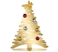 Alessi Bark for Christmas Adorno de Navidad de diseño en Acero AISI 430, con imánes en Porcelana, Multicolor, única