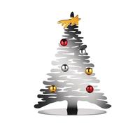 Alessi Bark for Christmas BM06/30 Adorno de Navidad en Forma de Àrbol, Acero Inoxidable, Gris (Pulido)