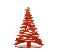 Alessi Bark for Christmas BM06 R Adorno de Navidad en Forma de Àrbol, Acero Inoxidable, Rojo, 35.50 x 14.00 x 45.00 cm