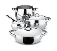 Alessi Batería de cocina Mami 7 piezas acero inoxidable
