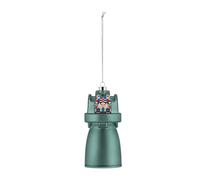 Alessi Bell ESA06 3 - Decoración para Árbol de Navidad de Design, en Vidrio Soplado Decorado a Mano