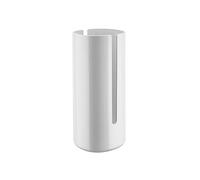 Alessi Recipiente de diseño para rollos de papel higiénico Birillo PL18 W PMMA Blanco