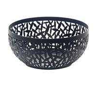 Alessi | Cactus! MSA04/21 B - Frutero Decorado, Acero Inoxidable y Resina Epoxi, Negro