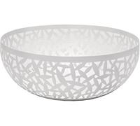 Alessi | Cactus! MSA04/21 W - Frutero Decorado, Acero Inoxidable y Resina Epoxi, Blanco