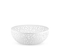 Alessi | Cactus! MSA04/29 W - Frutero Decorado, Acero Inoxidable y Resina Epoxi, Blanco