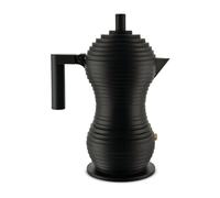 Alessi Cafetera de espresso Pulcina negro 30 cl