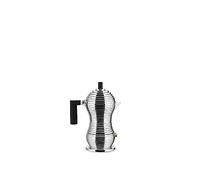 Alessi Cafetera de espresso Pulcina, negro, 70ml