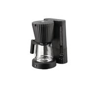 ALESSI Cafetera de filtro Plisse 1,5 l Negro negro