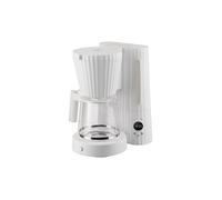 ALESSI Cafetera de filtro Plisse 1,5l Blanca blanco