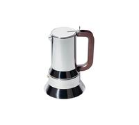 ALESSI Cafetera exprés de 10 tazas plata