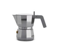 ALESSI Cafetera exprés Moka 1 taza gris