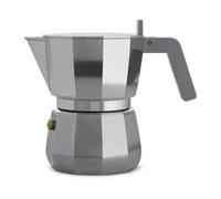 Alessi Moka Cafetera para Café Exprés, Plata