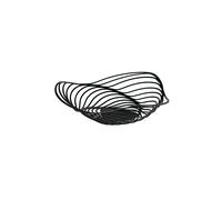 ALESSI Cesta Trinity 26cm negro
