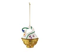 Alessi Cigno di Primavera Adorno, Porcelana, Multicolor, One Size