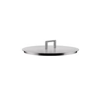Alessi Convivio DC200/24 -Tapa de Design, en Acero Inoxidable 18/10, con Pomo de Acero y Revestimiento PVD, 24 cm, Satinado