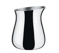 ALESSI Crema Cha en Acero Inoxidable 18/10 Pulido Espejo, Porcelana, Acier Billant
