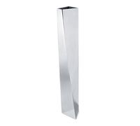 Alessi Crevasse ZH01 Florero de Diseño en Acero Inoxidable, Pulido