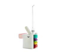Alessi Cubicorno GJ02 11 - Decoración navideña de diseño Vintage, diseño de Unicornio, de Cristal soplado Decorado a Mano, Multicolor