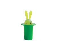 ALESSI Dispensador de palillos de dientes Magic Bunny 7,5cm Verde verde