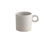 Alessi Dressed en Plein Air MW72 / 76 LG - Taza de Café de Diseño, Melamina, Gris Claro