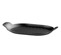 Alessi Edo - Parrilla de hierro fundido, color negro