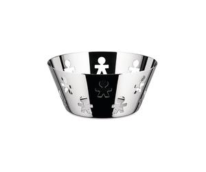 ALESSI Frutero GIRODONTO 20cm Acero Inoxidable plata