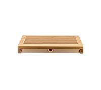 Alessi | GAG02 Sbriciola Tabla de Cortar de Bambú con Recogedor