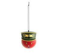 Alessi Generale Corallo Adorno, Porcelana, Multicolor, 7,20 x 6,00 x 7,00 cm