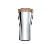 Alessi GIA24 BR CAFFA Taza de Viaje Térmica de Acero Inoxidable 18/10