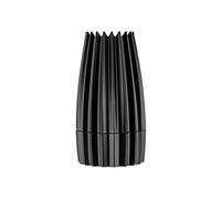 Alessi - Grind WAL03 B - Molinillo de Sal de Diseño en Aluminio Fundido, Negro