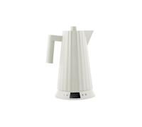 ALESSI Hervidor de agua 1,7 l Plissee Th. Harz / Blanco blanco