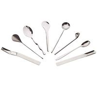 Alessi Il caffè/tè Alessi MSPOONSET - Juego de 8 Cucharas para Café de Design, en Acero Inoxidable 18/10 Brillante
