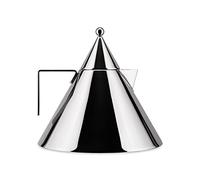 Alessi Il Conico 90017 Hervidor de Diseño con Mango, Acero Inoxidable, Plateado, 2 litros