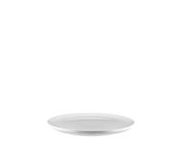 Alessi Itsumo NF07/1 - Plato Plano de Diseño, Uso Diario, Estética Minimalista, en Porcelana Blanca, Diámetro 27 cm