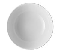 Alessi Itsumo NF07/38 25 - Ensaladera de Diseño, Uso Diario, Estética Minimalista, en Porcelana Blanca, Diámetro 25 cm