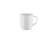 Alessi Itsumo NF07/89 - Mug de Diseño, Uso Diario, Estética Minimalista, en Porcelana Blanca, 30 cl