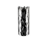 Alessi Jarrón Flores bm05 Bark - Acero inoxidable 18/10 brillante pulido con recipiente de cristal.