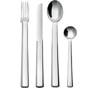 ALESSI jh01s24 Servicio para Cubiertos de Acero Inoxidable Brillante, Lot de 24