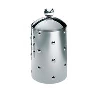 Alessi Kalistò 1 CB01 - Bote de Design, en Acero Inoxidable 18/10 con Pomo en Aluminio, 114 cl