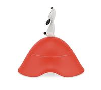 Alessi Lulà Accesorios para Perros, Plástico Acero Inoxidable, Anaranjado