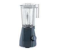 Alessi Plissé MDL09 G, Batidora de Diseño con Jarra Graduada, en Resina Termoplástica, Enchufe Europeo 700W, 1,5l, Gris