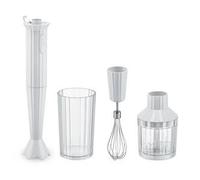 Alessi Plisse MDL10S W Batidora de Mano con Accesorios Blanca