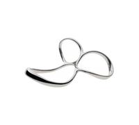 ALESSI Medidor de espaguetis Voile (Acero inoxidable) plata